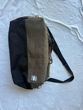 G-Star Two-Tone Black & Olive Duffel Shoulder Bag